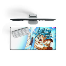 Load image into Gallery viewer, Goku SSB Mouse Pad (Desk Mat)