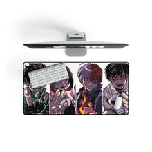 Load image into Gallery viewer, My Hero Academia Izuku Midoriya, Tenya Iida Mouse Pad (Desk Mat) On Desk