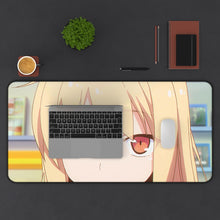Load image into Gallery viewer, Mashiro Shiina Mouse Pad (Desk Mat) With Laptop