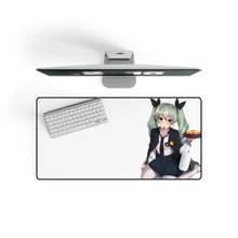 Load image into Gallery viewer, Girls und Panzer Mouse Pad (Desk Mat) On Desk