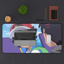 Load image into Gallery viewer, Anime Pokémon Mouse Pad (Desk Mat) With Laptop