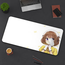 Load image into Gallery viewer, Mafuyu Hoshikawa Mouse Pad (Desk Mat) On Desk