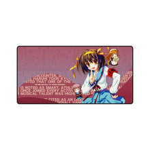 Load image into Gallery viewer, The Melancholy Of Haruhi Suzumiya Mouse Pad (Desk Mat)