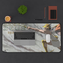 Load image into Gallery viewer, Blood of Zeus Mouse Pad (Desk Mat) With Laptop