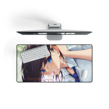 Load image into Gallery viewer, Anime Girl Mouse Pad (Desk Mat) On Desk