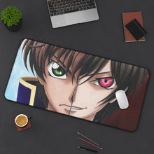 Load image into Gallery viewer, Code Geass Lelouch Lamperouge, Suzaku Kururugi Mouse Pad (Desk Mat) With Laptop