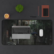Load image into Gallery viewer, Hōtarō Oreki Walking on the street Mouse Pad (Desk Mat) With Laptop