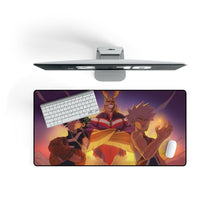Load image into Gallery viewer, My Hero Academia Izuku Midoriya, Katsuki Bakugou, All Might Mouse Pad (Desk Mat) On Desk