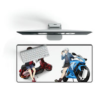 Load image into Gallery viewer, White Rose Mouse Pad (Desk Mat)