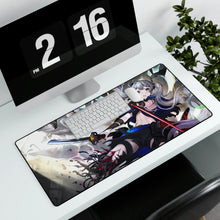 Load image into Gallery viewer, Anime Girl Cyborg Katana Mouse Pad (Desk Mat)