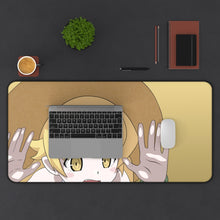 Load image into Gallery viewer, Monogatari (Series) Mouse Pad (Desk Mat) With Laptop