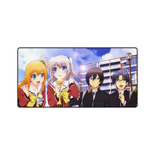 Load image into Gallery viewer, Charlotte Nao Tomori, Joujirou Takajou, Yusa Kurobane Mouse Pad (Desk Mat)