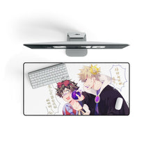 Load image into Gallery viewer, My Hero Academia Izuku Midoriya, Katsuki Bakugou Mouse Pad (Desk Mat) On Desk