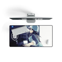 Load image into Gallery viewer, Girls und Panzer - Mika Mouse Pad (Desk Mat) On Desk