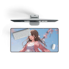 Load image into Gallery viewer, Anime Girl Mouse Pad (Desk Mat) On Desk