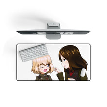 Load image into Gallery viewer, Girls und Panzer Mouse Pad (Desk Mat) On Desk