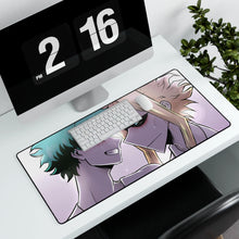 Load image into Gallery viewer, My Hero Academia Izuku Midoriya, All Might Mouse Pad (Desk Mat) With Laptop