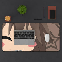 Load image into Gallery viewer, Lucky Star Misao Kusakabe Mouse Pad (Desk Mat) With Laptop