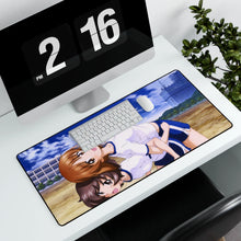 Load image into Gallery viewer, Girls und Panzer Mouse Pad (Desk Mat) With Laptop