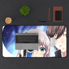 Load image into Gallery viewer, Yū Otosaka and Nao Tomori Together Mouse Pad (Desk Mat) With Laptop