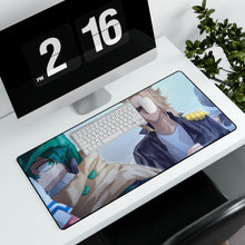 Load image into Gallery viewer, My Hero Academia Izuku Midoriya, All Might Mouse Pad (Desk Mat) With Laptop