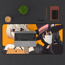 Load image into Gallery viewer, Lycoris Recoil Takina Inoue, Chisato Nishikigi Mouse Pad (Desk Mat) With Laptop