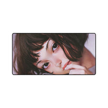 Load image into Gallery viewer, Cute Anime Girl Short Hair Mouse Pad (Desk Mat)
