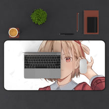 Load image into Gallery viewer, Lycoris Recoil Chisato Nishikigi Mouse Pad (Desk Mat) With Laptop