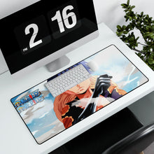 Load image into Gallery viewer, One Piece Monkey D. Luffy Mouse Pad (Desk Mat) With Laptop
