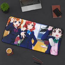 Load image into Gallery viewer, nico-nico nii~ Mouse Pad (Desk Mat) On Desk