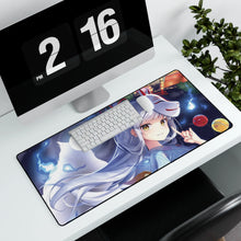 Load image into Gallery viewer, Anime Girl Mouse Pad (Desk Mat) With Laptop