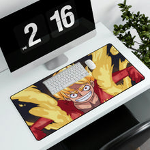 Load image into Gallery viewer, Luffy Gear 5 Sun God Nika Mouse Pad (Desk Mat)