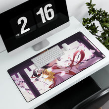 Load image into Gallery viewer, Your Name. Mouse Pad (Desk Mat) With Laptop