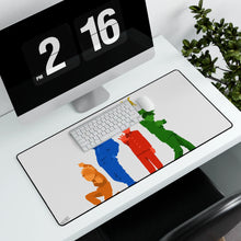 Load image into Gallery viewer, Mob Psycho 100 Arataka Reigen, Shigeo Kageyama, Ritsu Kageyama, Teruki Hanazawa Mouse Pad (Desk Mat) With Laptop
