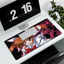 Load image into Gallery viewer, Magical Girl Lyrical Nanoha Mouse Pad (Desk Mat) With Laptop