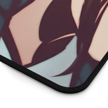 Load image into Gallery viewer, Girls who love the man in the middle Mouse Pad (Desk Mat) Hemmed Edge