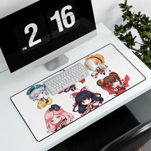 Load image into Gallery viewer, Anime Girl Cafe Gun Mouse Pad (Desk Mat)