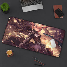 Load image into Gallery viewer, Anime Warrior Mouse Pad (Desk Mat) On Desk