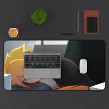 Load image into Gallery viewer, Boruto Mouse Pad (Desk Mat) With Laptop