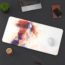 Load image into Gallery viewer, Ushio Okazaki Mouse Pad (Desk Mat) On Desk