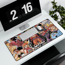 Load image into Gallery viewer, One Piece Monkey D. Luffy, Roronoa Zoro, Sanji, Nico Robin, Tony Tony Chopper Mouse Pad (Desk Mat) With Laptop