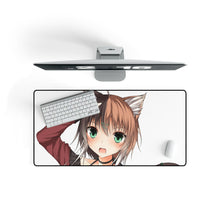 Load image into Gallery viewer, Anime Girl Mouse Pad (Desk Mat) On Desk