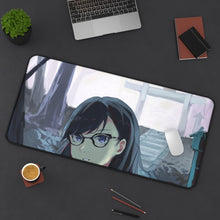 Load image into Gallery viewer, Summer Time Rendering Hizuru Minakata Mouse Pad (Desk Mat) On Desk