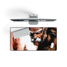 Load image into Gallery viewer, Saitama and Bang Mouse Pad (Desk Mat) On Desk