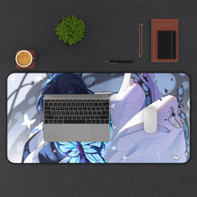 Load image into Gallery viewer, Shinobu Kochou Mouse Pad (Desk Mat) With Laptop