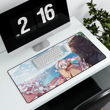Load image into Gallery viewer, If It's for My Daughter, I'd Even Defeat a Demon Lord Mouse Pad (Desk Mat) With Laptop