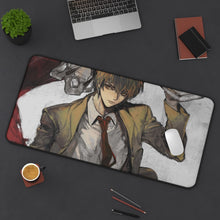 Load image into Gallery viewer, Death Note Light Yagami Mouse Pad (Desk Mat) On Desk