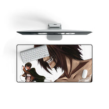 Load image into Gallery viewer, Levi and Eren (Titan) Mouse Pad (Desk Mat) On Desk