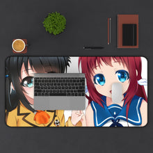 Load image into Gallery viewer, Nagi No Asukara Mouse Pad (Desk Mat) With Laptop