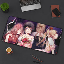 Load image into Gallery viewer, Kuzu No Honkai Hanabi Yasuraoka, Sanae Ebato, Akane Minagawa, Noriko Kamomebata Mouse Pad (Desk Mat) On Desk